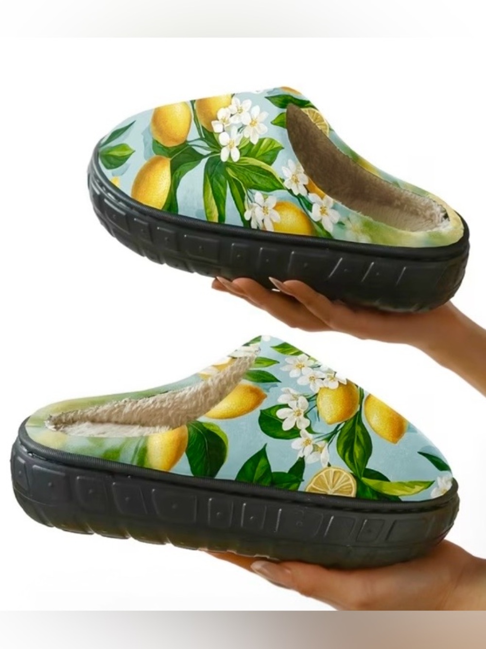 Lemon-Print - Slippers